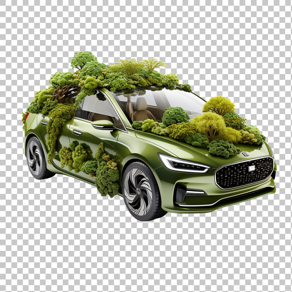 Hybrid Sedan png, Electric-Gasoline Car, Eco-Conscious Vehicle
