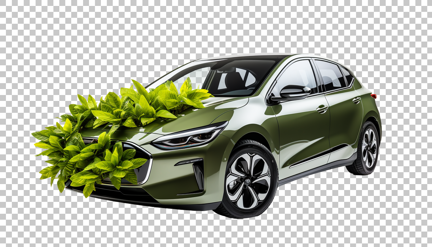Hybrid Car png, Electric-Hybrid Vehicle, Eco-Friendly Auto