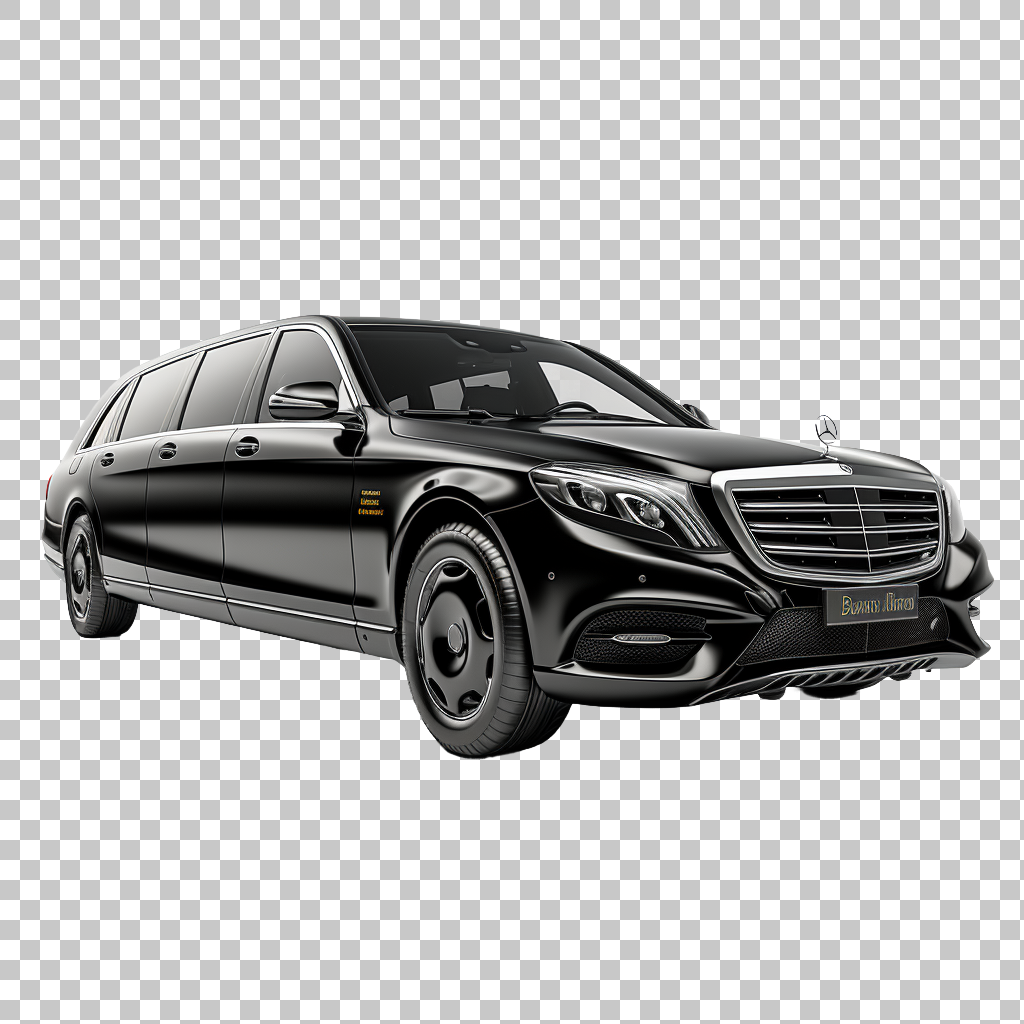 Classy Limousine png, Luxury Car, Prestigious Transport