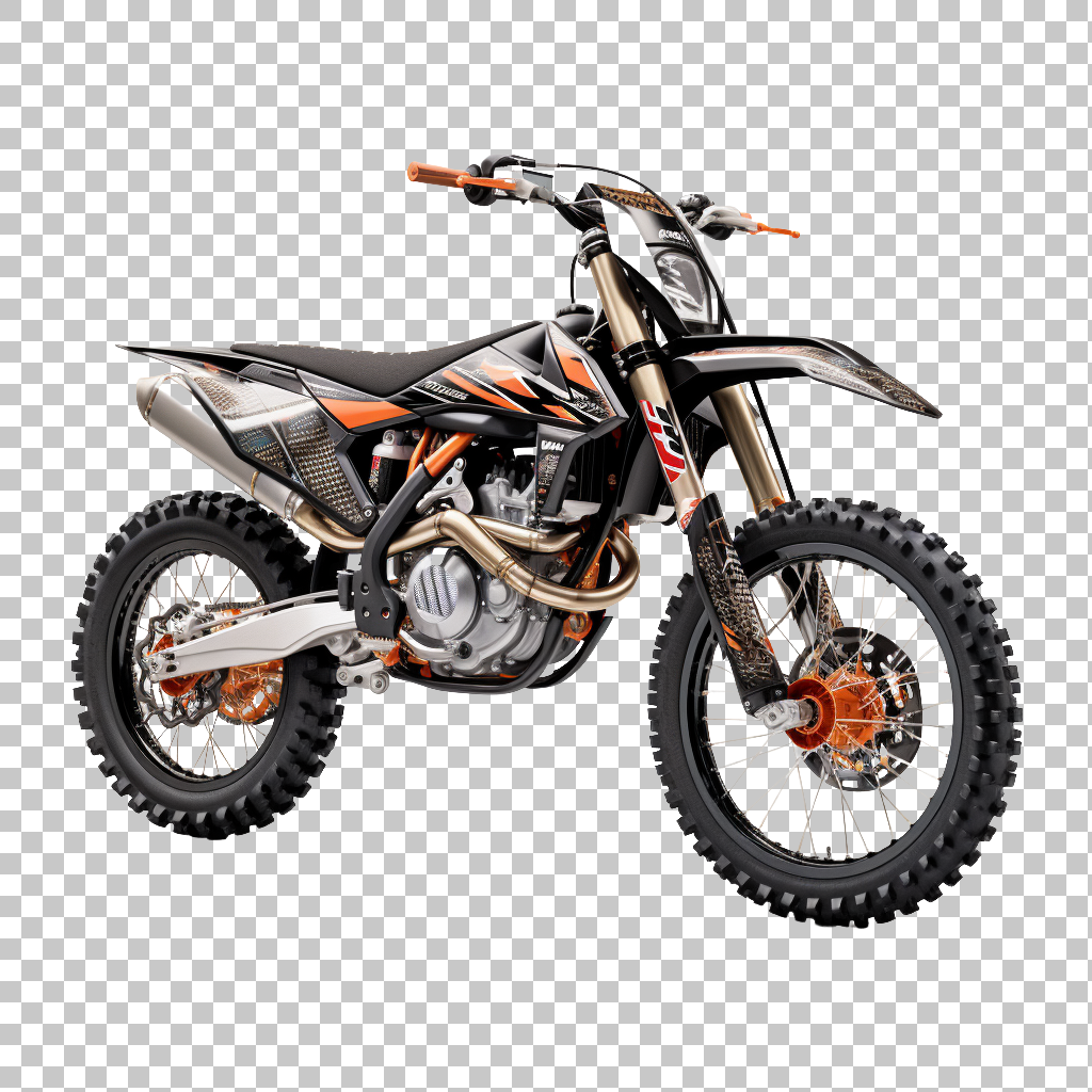 High-Performance Motocross Bike png, Off-Road Motorcycle, Outdoor Speed