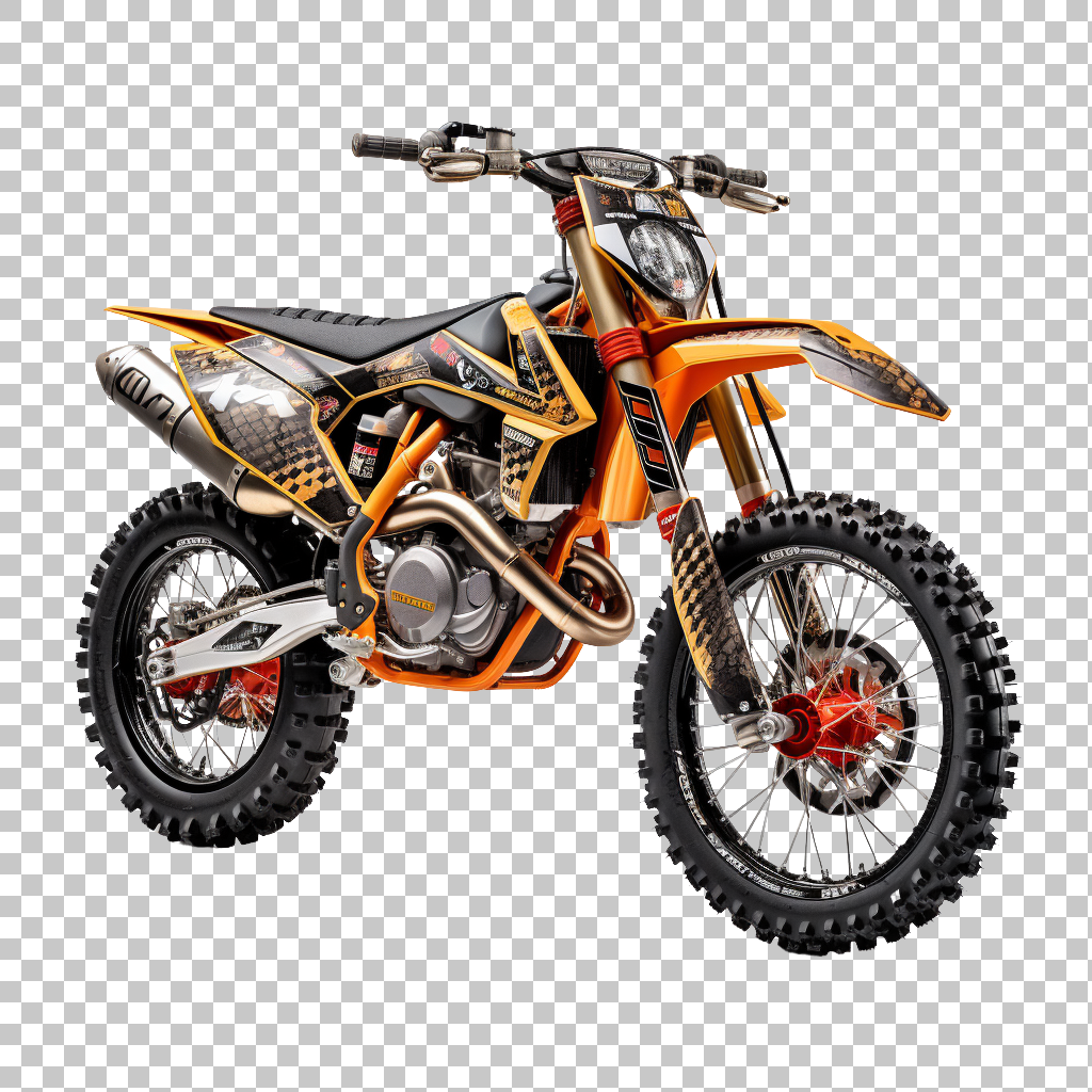 Trail Motocross Bike png, Dirt Racing Motorcycle, Outdoor Fun