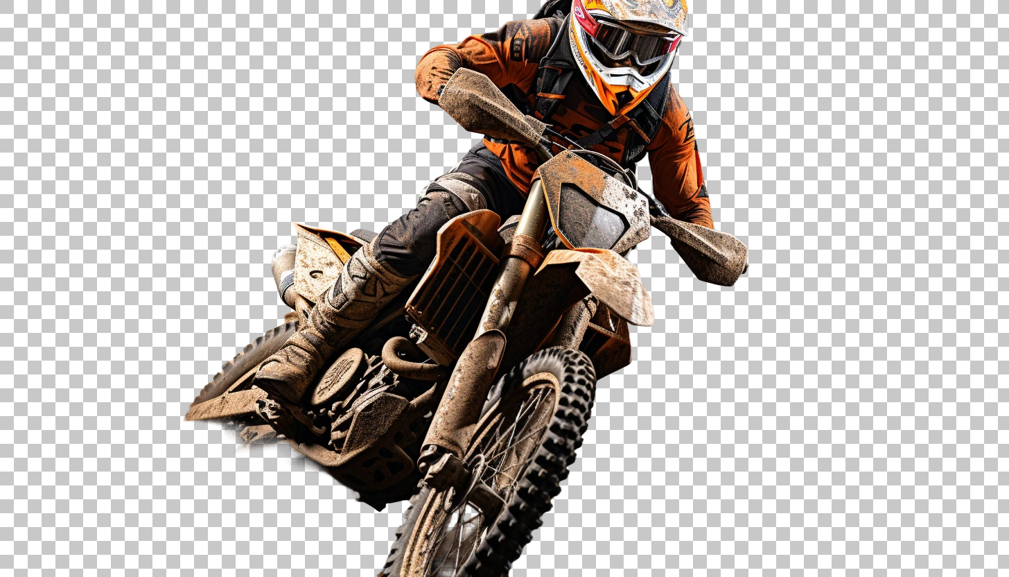 Motocross Bike png, Off-Road Motorcycle, Dirt Racing