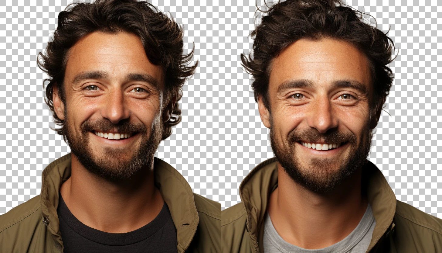 Smiling American Guy png, Joyful Expression, Confidence