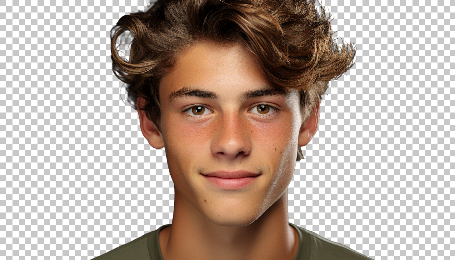 French Teenage Boy png, Adolescent Male Portrait, Youthfulness