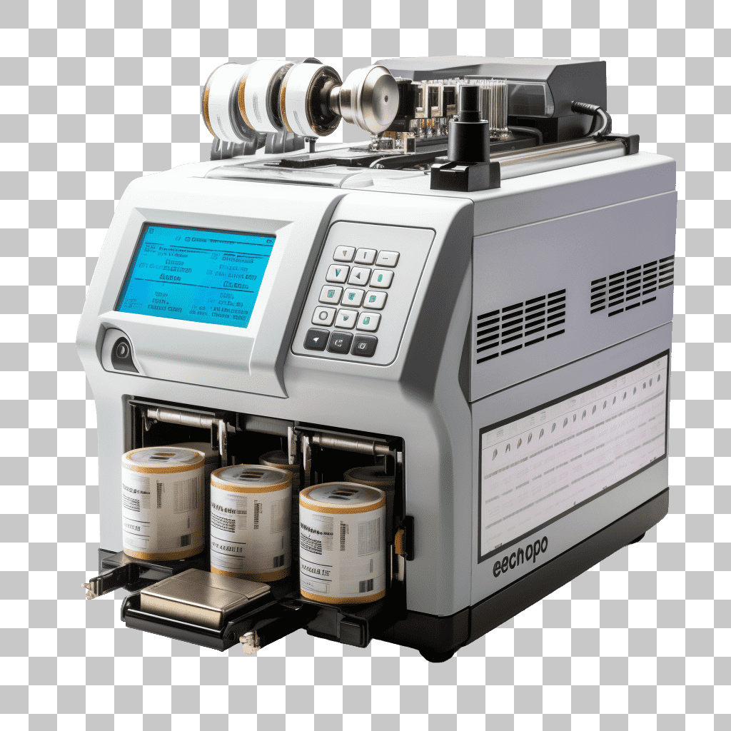 Echopo Cash Counting Machine PNG: High-Speed Banknote Counter & Currency Processing